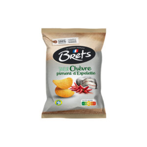 125g pack of Brest chips chevre & piment d'espelette (goat cheese & espelette pepper)