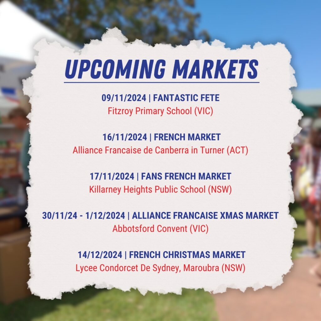 French markets across Australia