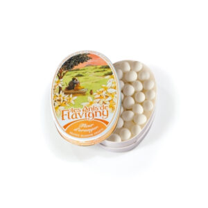 Les Anis de Flavigny Oval Tin Orange Blossom 50g